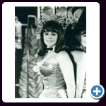 One of the six original Bunny Girls, 1965
